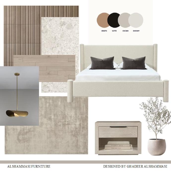 Bedroom mood board