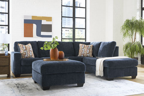 Ashley Corner Sofa Set (17,66) S1454