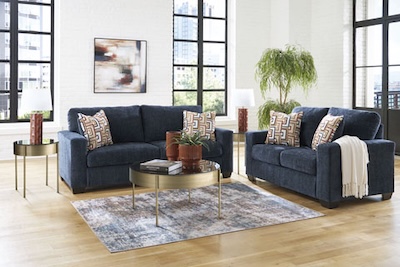 Ashley Sofa Set (1 Sofa + 2 Loveseat) S1454