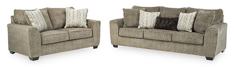 Ashley Sofa Set (1 Sofa & 2 Loveseat) S1169