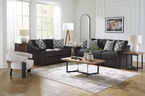 Ashley Sofa Set (1 Sofa & 2 Loveseat) S1394