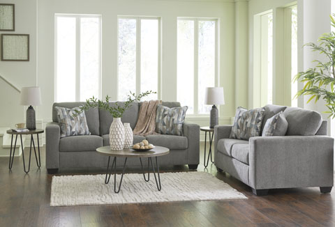 Ashley Sofa Set (1 Sofa & 2 Loveseat) S1373