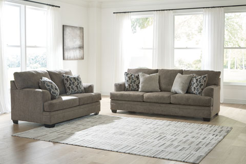Ashley Sofa Set S1407 (1 Sofa & 2 Loveseat) S1407