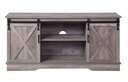 ACME TV Stand 58"L x 16"W x 28"H Gray W147
