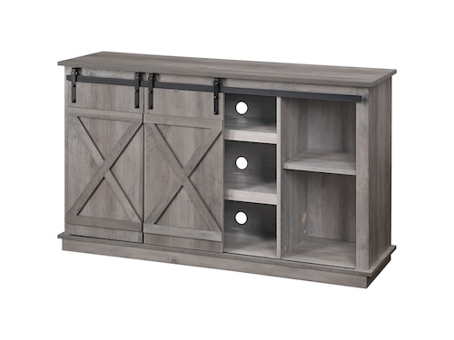 ACME TV Stand 54"L x 16"W x 32"H Gray W149