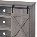 ACME TV Stand 54"L x 16"W x 32"H Gray W149