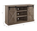 ACME TV Stand 54"L x 16"W x 32"H Oak W150