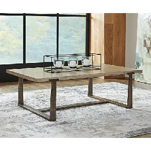 Ashley Table Set 1 Rectangular Cocktail Table and 2 End Table T355