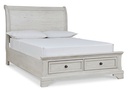 Ashley Full Sleigh Bed B306