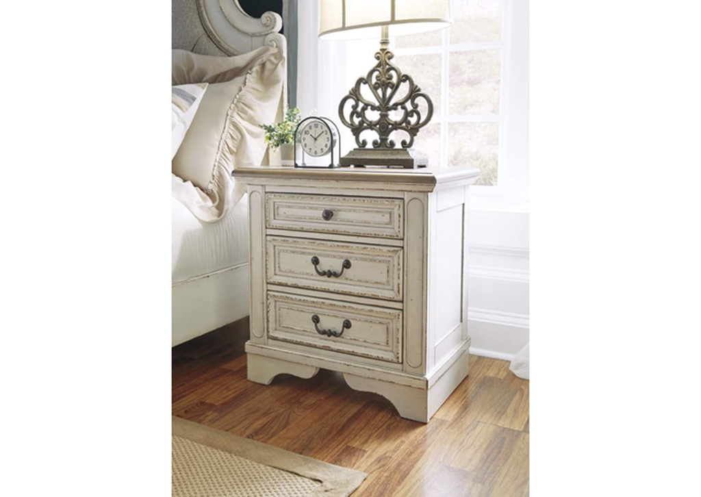 طقم غرفة نوم كنج آشلي بانل مع بنش 5 قطع B230