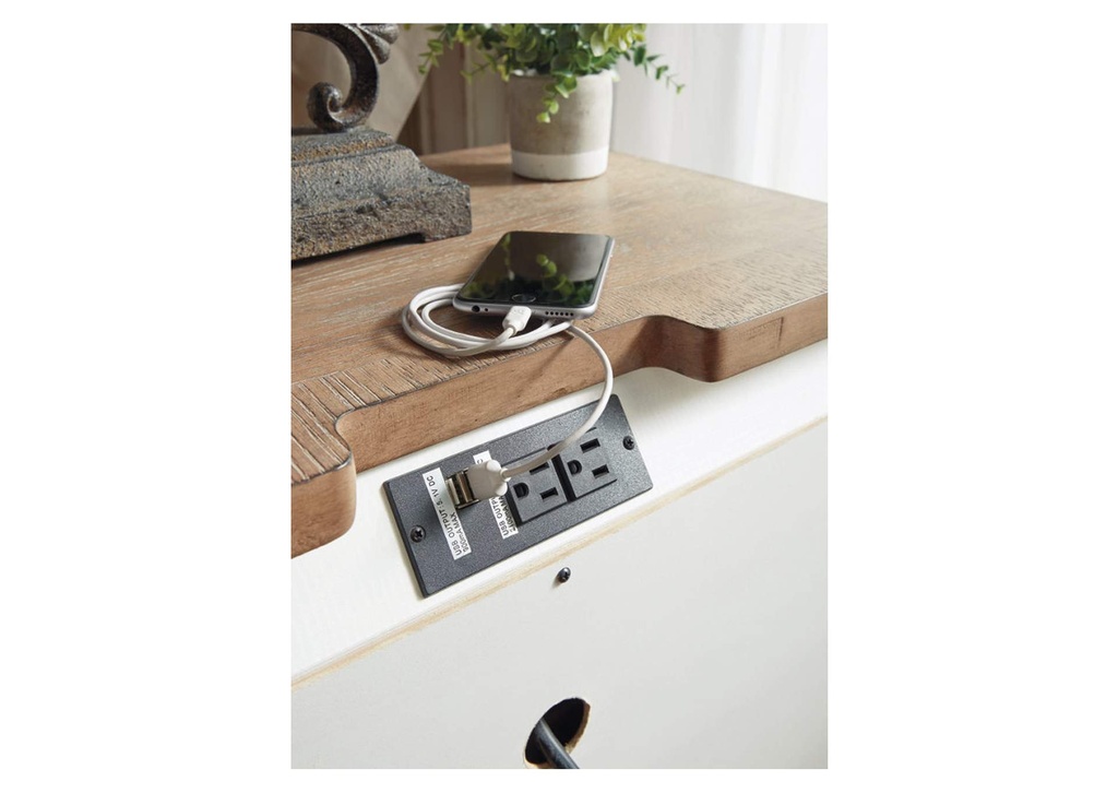 طقم غرفة نوم كنج آشلي بانل مع بنش 5 قطع B230