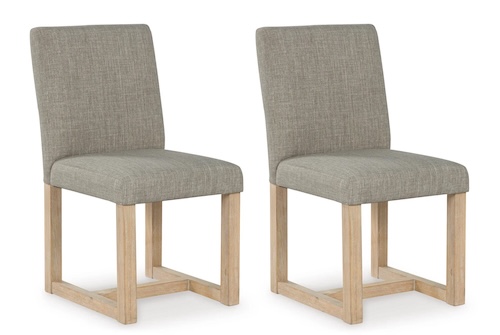 Ashley Dining Table Set w/ 6 Chairs D217