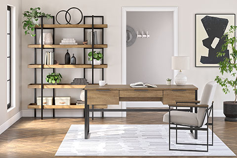 ASHLEY Home Office Desk H036-44