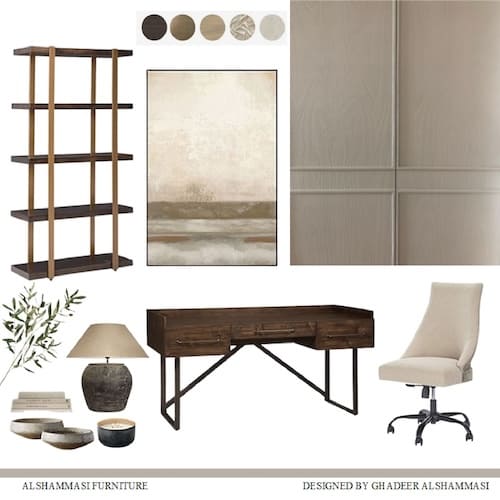 Starmore 63" Home Office Desk