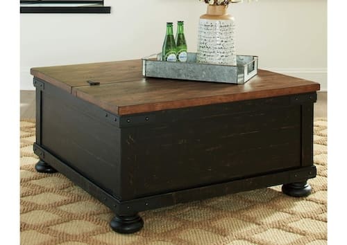 طقم طاولات شاي آشلي 1طاولة شاي Lift Top و 2طاولة جانبية T328