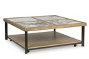 Ashley Cocktail Table Set ( 1 Cocktail Table + 2 End Table) T436