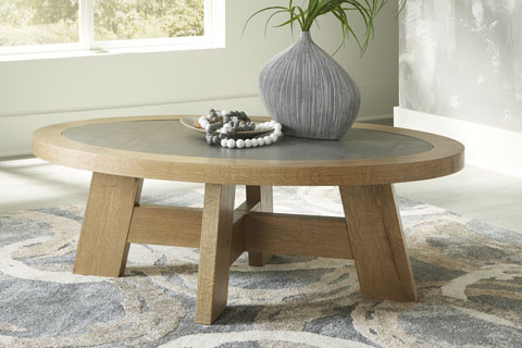 Ashley Table Set ( 1 Cocktail Table + 2 End Tables ) T425