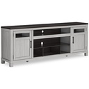 Ashley XL TV STAND W/ FIREPLEACE OPTION W136