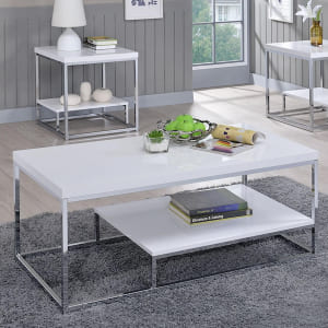 Steve Silver Tea Table Set 1 Cocktail Table and 2 End Table T343