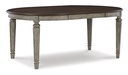Dining Table set Ashley with 6 Chairs D159