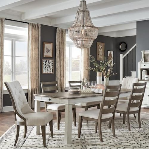 Magnussen Dining Table Set With 8 Chairs D162