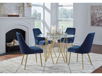 Ashley Dining Table set with 4 Chairs D156