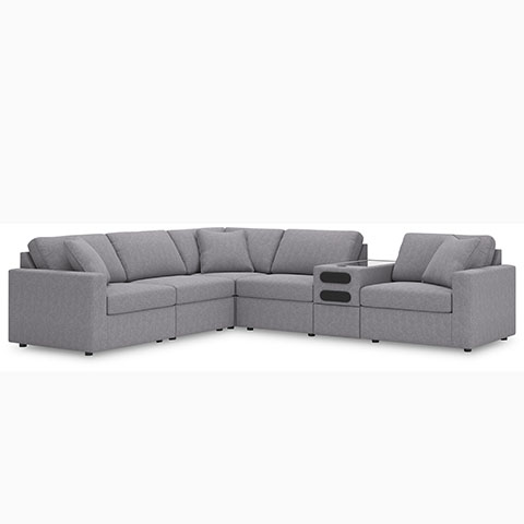 طقم زاويه 6 قطع اشلي (64,65,46(2),77,57) S1452