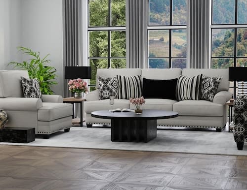 [FG640] طقم كنب كورنثيان (1  سوفا & 2  لوفسيت ) S1357