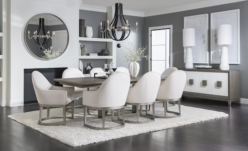 طقم طاولة طعام مع 8 كراسي ليجاسي D202