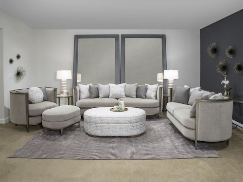 طقم كنب مغنيسن (1 كنبة ثلاثية و 2 كنبة ثنائية) S852 Pewter 