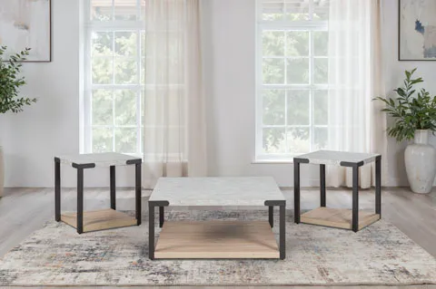 [T383-113] طقم طاولات شاي آشلي T469-131