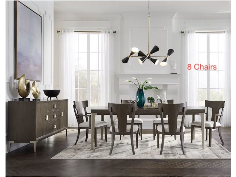 طقم طاولة طعام 8 كراسي بولاسكي D220