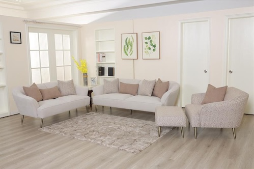 طقم كنب بيكاسو مغنيسن (بيج) S1309