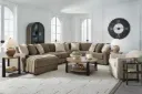 طقم كنب زاوية آشلي 6 قطع (16,46(3),77,65) S1562