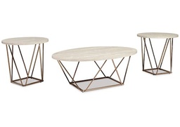 [T385-13] Ashley Tarica Occasional Table Set