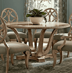 [791] Klaussner Jasper Dining Table with 6 Side Chair