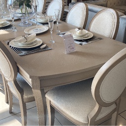 [2210] Legacy Dining Set with 10 chairs D185